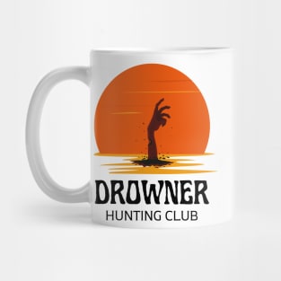 Drowner - Hunting Club - White - Fantasy - Funny Mug